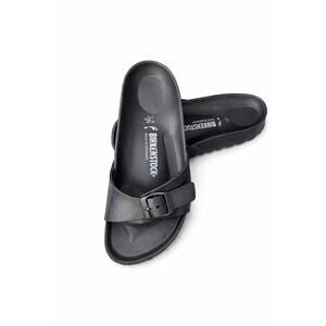 Birkenstock Madrid Black Slides Size 39 EVA Sandals